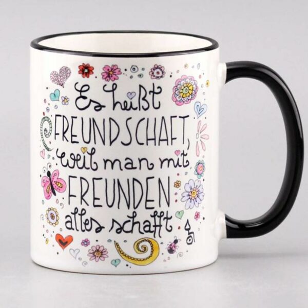 "Freundschaft" Tasse